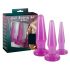 You2Toys - Anal-Trainer Plug Set - 3tlg (Lila)