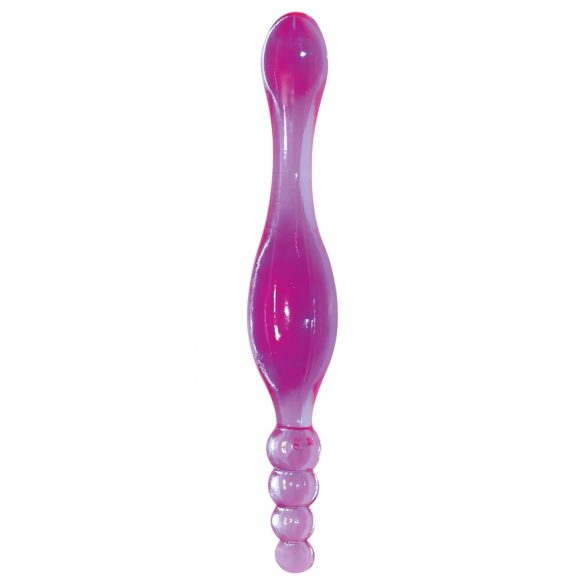 You2Toys Galaxia lavender - gelové dvojité dildo