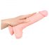 Medizinischer Silikon-Dildo (24cm) - natürlich