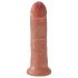 King Cock 8 dildo (20 cm) - tmavě přírodní