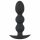 Black Velvet Anal Plug 145g - Schwarz