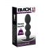 Black Velvet Anal Plug 145g - Schwarz