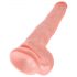 King Cock 14 varlat velké dildo (35 cm) - přírodní