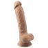 Silexd 7 - Haftdildo 17,5cm (Natur)