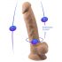 Silexd 7 - Haftdildo 17,5cm (Natur)