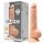 Silexd 9,5 - Haftdildo - 24cm (natur)