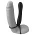 Fetish Double Trouble - Penis- und Hodenring mit Anal-Dildo (schwarz)