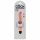 King Cock 7 Wassertight Vibrator - 18cm Natur