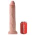 King Cock 13 - Gigantischer naturgetreuer Dildo (33 cm) - Natur