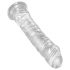 King Cock Clear 8 - Großer Dildo mit Saugfuß (20 cm)