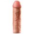 X-TENSION Mega 2 - realistický návlek na penis (20,3 cm) - přírodní