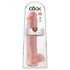 King Cock 15 - realistische Dildo mit Hoden (38 cm) - natur