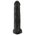 King Cock 15 - přísavkový dildo s varlaty (38 cm) - černý