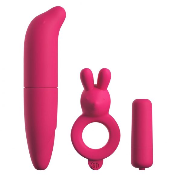 Classix - Wasserdichtes Vibrator-Set, 3-teilig (Pink)