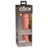 King Cock Elite 8 - Natürgetreuer Saugfußdildo (20 cm)