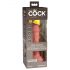 King Cock Elite 6 - Naturgetreuer Vibrator 15cm (Dunkel)