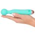 Cuties Mini Vibrator Green 2.G - nabíjací, vodotesný masážny vibrátor (zelený)