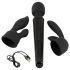 Ya Clit Wand - Akku Vibrator Set (Schwarz)