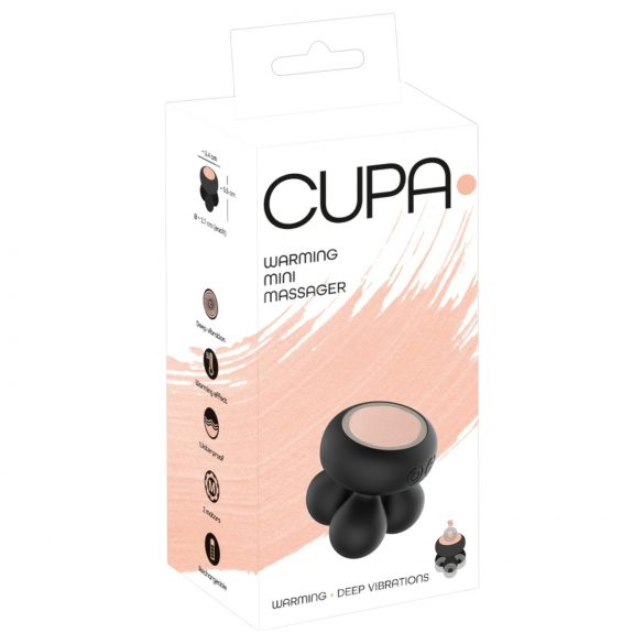 You2Toys CUPA Mini - Wärmemassagevibrator (schwarz)