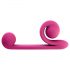 Snail Vibe Duo - Wiederaufladbarer 3in1 Stimulationsvibrator (rosa) 