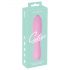 Cuties Mini 3 - Akku, wasserdichter Rillen-Vibrator (Pink)