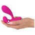 SMILE RC - Aufladbarer, ferngesteuerter G-Punkt-Vibrator (pink)