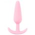 Cuties Mini Buttplug - Silikon, Pink, 2,1cm