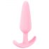 Cuties Mini Buttplug - Silikon, Pink, 2,1cm