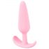 Cuties Mini Buttplug - Silikon, Pink, 2,1cm