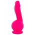 SMILE Powerful - Akkubetriebener Vibrator mit 2 Motoren und Saugnapf (Pink)