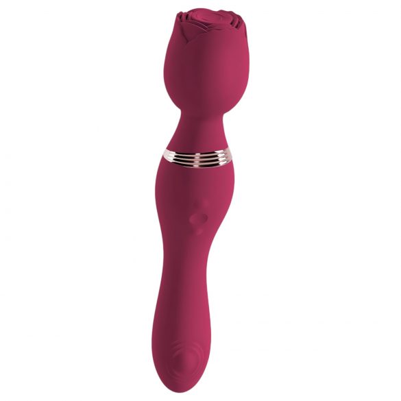 You2Toys Rosenrot - Akku-Rosen-Vibrator (rot)