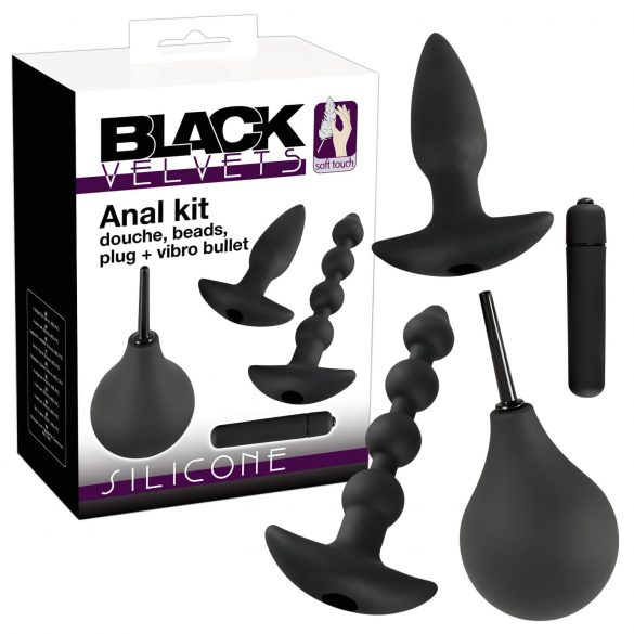 Black Velvet Anal-Set (4-teilig)