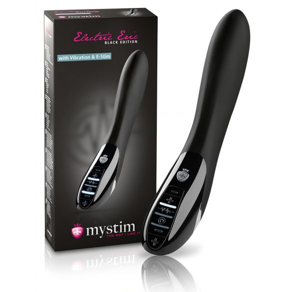 mystim Electric E-Stim Black elektrostimulační vibrátor (černý)