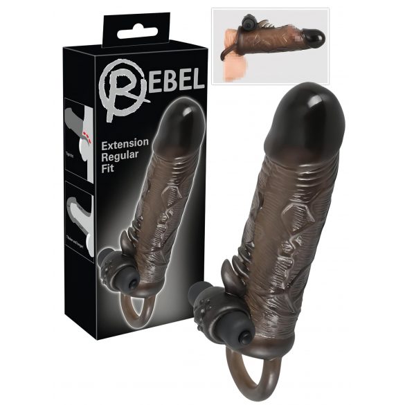 Rebel Regular - vibrační návlek na penis (19 cm)