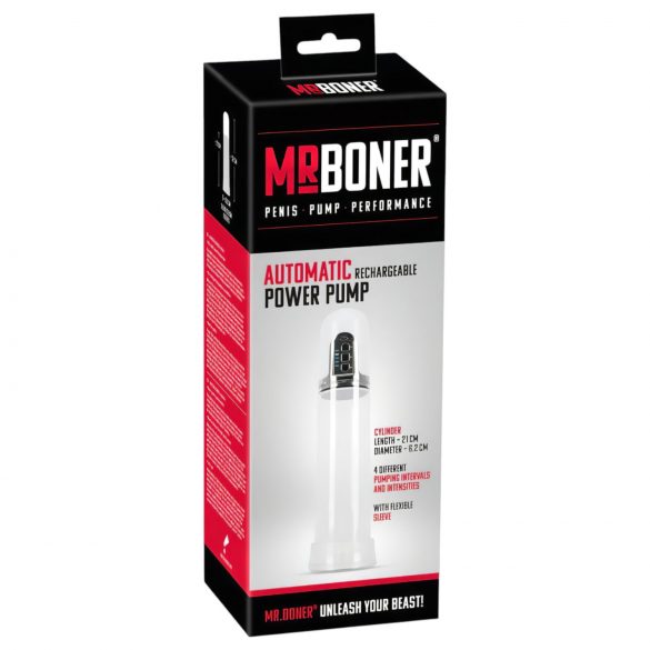 Mister Boner Automatik - Penis-Pumpe mit Akku