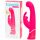 Happyrabbit G-Punkt - wasserdichter Vibrator mit Klitorisstimulator (pink)