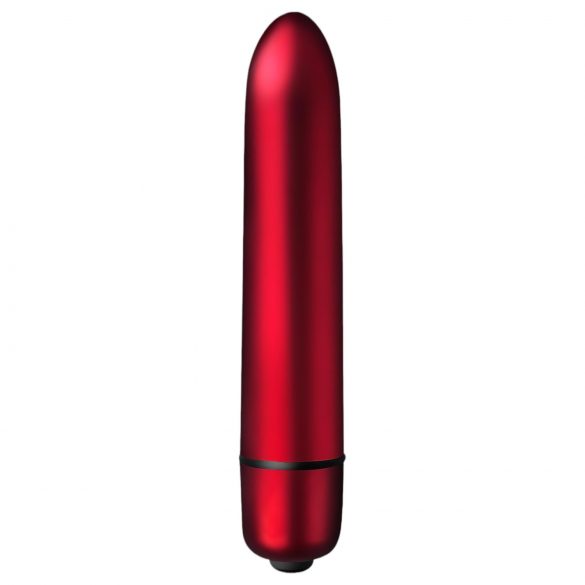 Scarlet Velvet - mini Lippenstiftvibrator (10 Muster) - rot