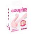 Couples Choice - Zweimotoriger Partner-Vibrator (rosé)