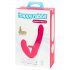 Happyrabbit Strapless - Vibrator zum Aufschnallen (pink)