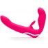 Happyrabbit Strapless - Vibrator zum Aufschnallen (pink)