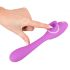 You2Toys 2in1 Vibe - Wiederaufladbarer Dual-Vibrator (Lila)