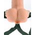 Fetisch Strap-On 6 - Funk, hohl, natur Vibrator zum Anschnallen