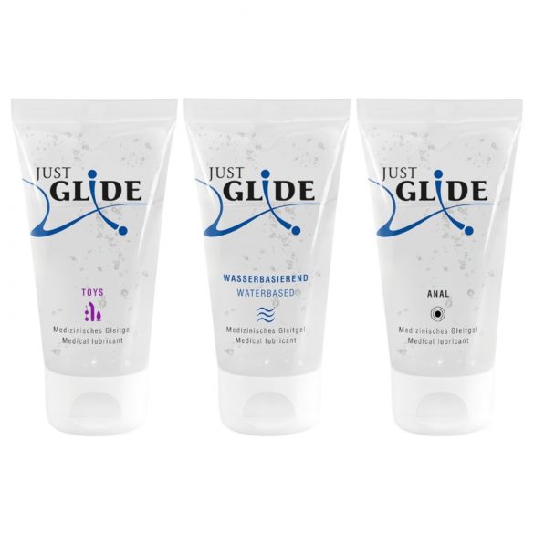 Just Glide Gleitgel-Set (3x50ml)