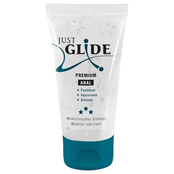 Just Glide Premium Anal - výživný anální lubrikant (50ml)