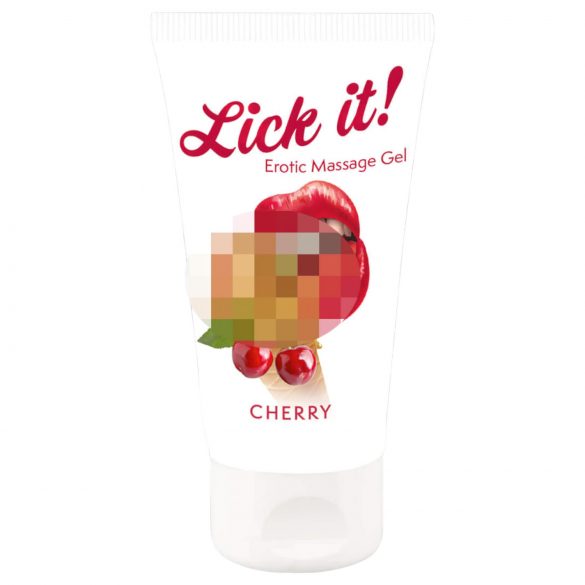 Lick it! - jedlý lubrikant - třešňový (50ml)