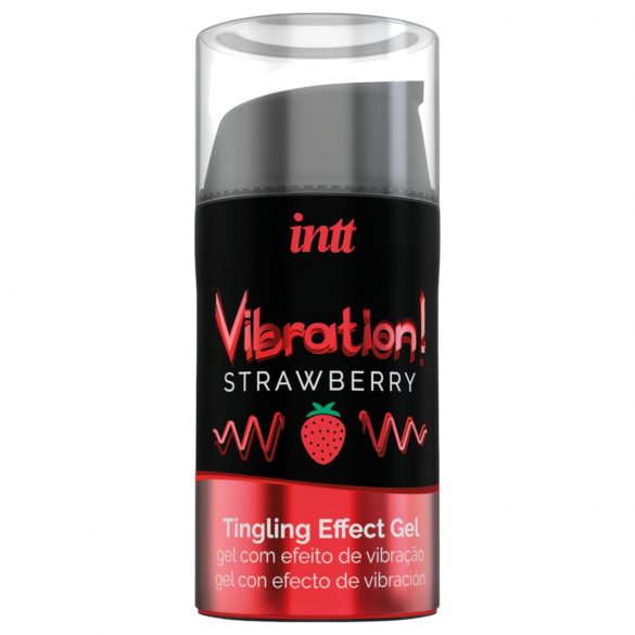 Intt Vibration! - Flüssiger Vibrator - Erdbeer (15ml)