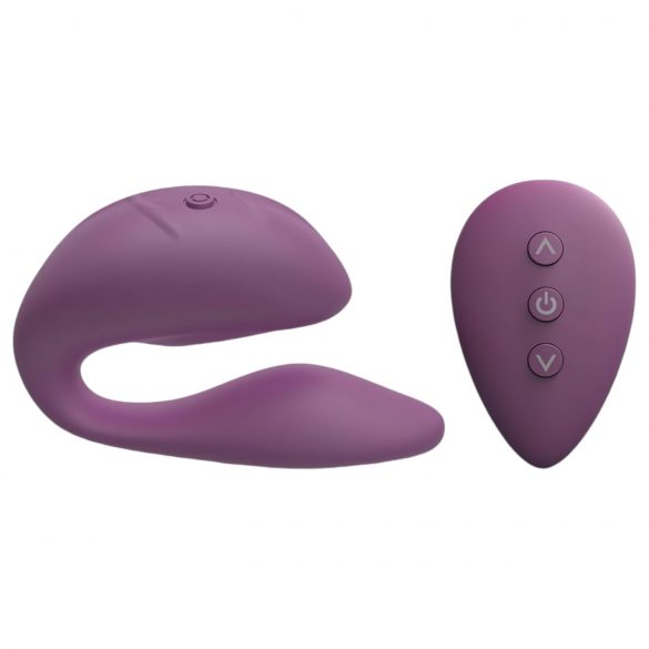 Cotoxo Cupid 2 - Akku Pärchenvibrator mit Fernbedienung (Violett)