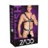 ZADO - Leder Männer-Harness-Body - Schwarz (S-L)