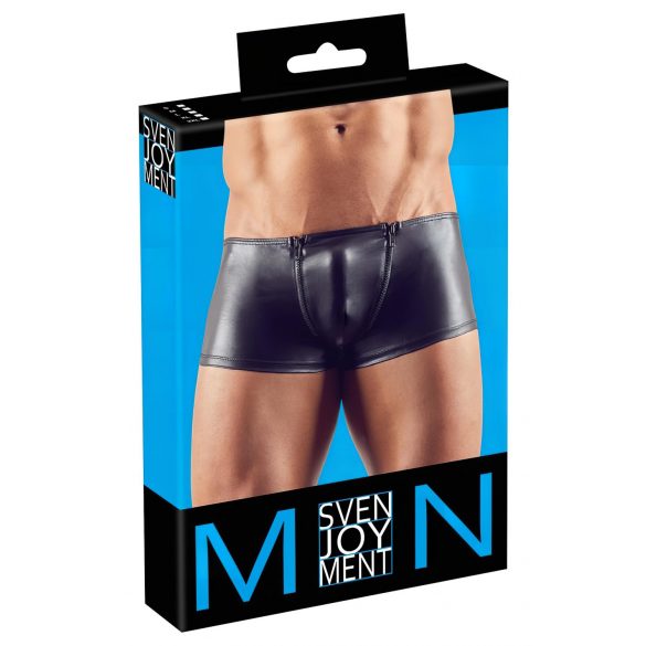 Svenjoyment - Zipper-Boxershorts (Schwarz) - L