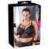 / Cottelli Plus Size - Bügel-BH mit Spitze (schwarz) - 90D